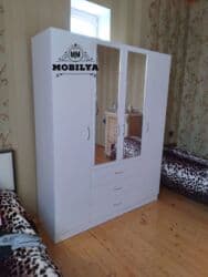 paltar qurutma: Yeni, Açılan, 4 qapılı Düz dolab, Qarderob, paltar dolabı, Azərbaycan — 3