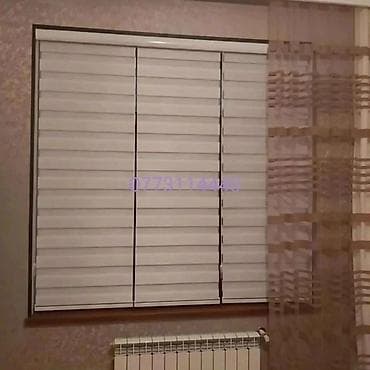 divar resmleri: Zebra jalüz pərdələr - İkiqat zebra sistemi: şəffaf və sıx zolaqların — 1