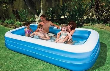 🌊 Elektron Nasos HƏDİYYƏ! 🎁 INTEX Şişmə Hovuz – Yay üçün ideal seçim!