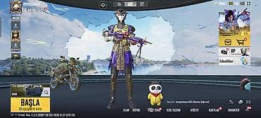PUBG Mobile hesabı – yüksək səviyyəli, zəngin kolleksiya və rank