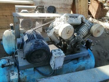 воздушный компрессор: Kompressor.8-12 atmosfer.300 litrlik.Elektirik mühərriki5- 7.5 kvt — 3