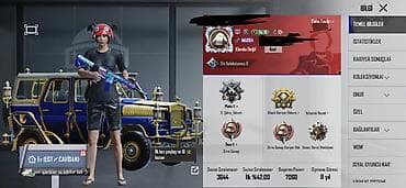 pubg mobile hesab pulsuz: Salam PUBG MOBILE HESABI 74 Səviyyə 43 destansı Old Hesabdır nadir — 1