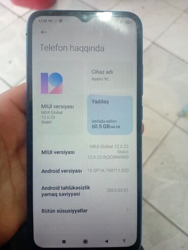 ddr 2 ram: Redmi 9C, 64 GB, rəng - Mavi, İki sim kartlı — 1