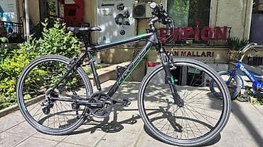 velosiped 28 per page 40: İşlənmiş Şəhər velosipedi Kross, 28", sürətlərin sayı: 7, Ünvandan götürmə — 2