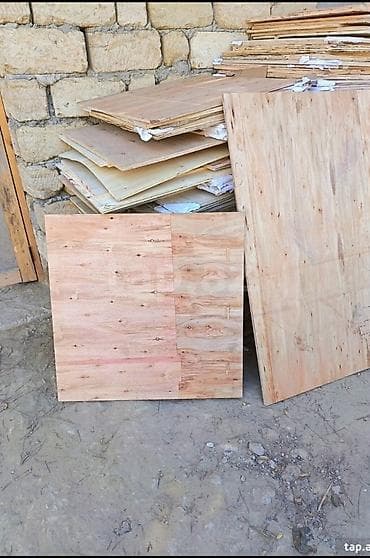 taxta listur: Faner və kontrplak lövhələr - Material: təbii ağac qatlarından — 1