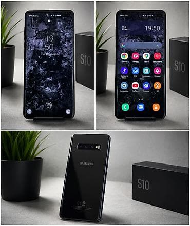 Samsung Galaxy S10 Plus, rəng - Qara, Simsiz şarj lalafo.az -da Samsung Galaxy S10 Plus, rəng - Qara, Simsiz şarj