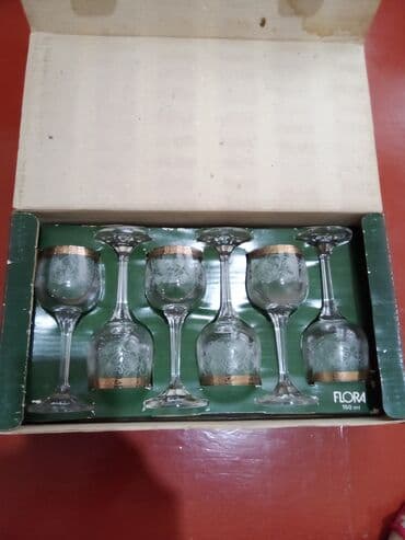 digər alətlər: Qədəhlər, rəng - Ağ, Şüşə, 1 əd, Çexiya — 2