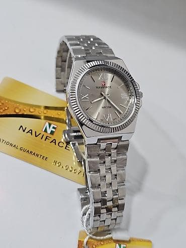 sahatlar: Qol saatı, NaviForce, rəng - Gümüşü — 8