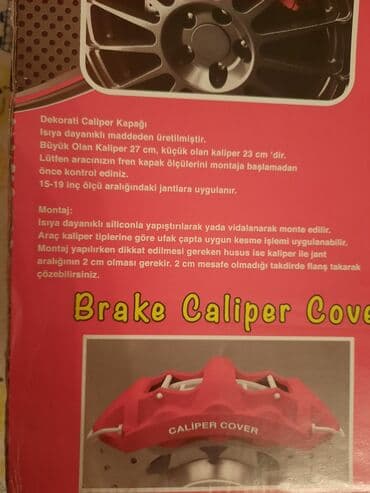 бампер на гольф 2: Brembo firmasının suport kapağı. Universaldi bir çox modele gedir — 1