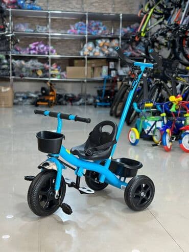 elektrikli scooter uşaq üçün: Valideyn tutacaqlı uşaq velosipedləri Müxtəlif rənglərdə Musiqili — 1