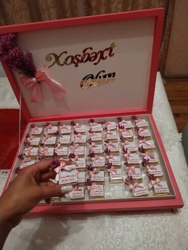 pos terminal sifarişi: Sifarişlə əl işləri | Buketlər, səbətlər — 2