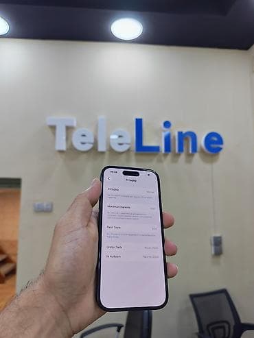 apple m1: IPhone 15, 128 GB, Black Titanium, Zəmanət, Simsiz şarj, Face ID — 2