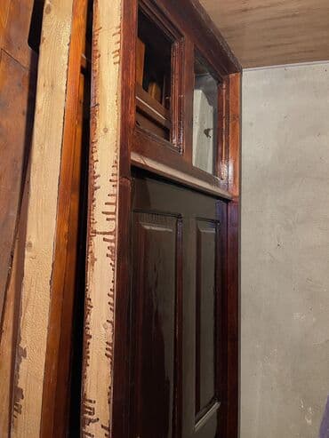 qoz taxta: Yeni istifadə olunmamış Qapılar - pəncərələr satılır Ünvan Pirşağı — 2