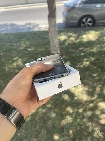 ayfon kreditle: IPhone 11, 128 GB, Qara, Simsiz şarj, Face ID, Sənədlərlə — 5