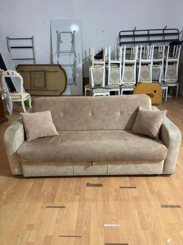 серая мебель: Диван, Раскладной, С подъемным механизмом, Платная доставка — 2