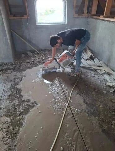 qapi setkalari: Beton kəsimi və deşmə xidməti - Diamant diskli professional kəsim — 9