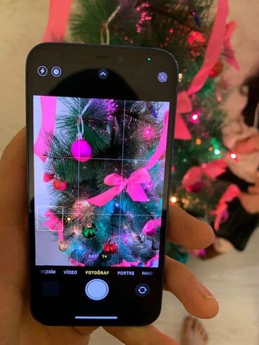 kontakt home iphone 16e: IPhone 12 mini, 64 GB, Mavi, Zəmanət, Simsiz şarj, Face ID — 5