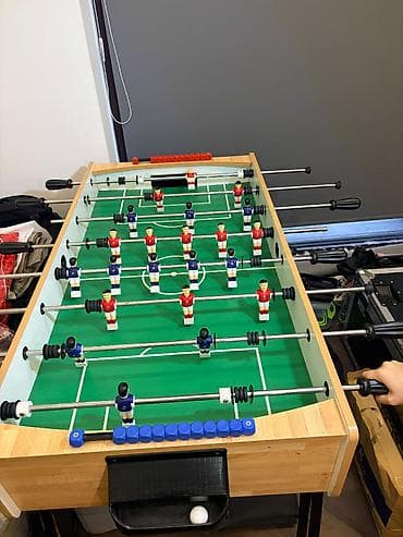 Masaüstü Futbol (Kicker) – 123 sm Böyük Ölçülü Açıqlama: Ev, ofis — 2
