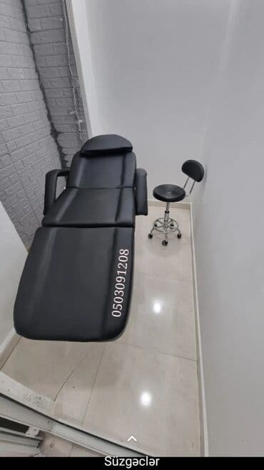 divan satilir tecili: Yeni, Kosmetoloji kuşetka, Qatlanan, rəng - Qara — 1