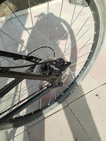 Uşaq velosipedləri: Dağ velosipedi – 29” təkərlər, amortizatorlu ön forc, disk əyləclər — 4