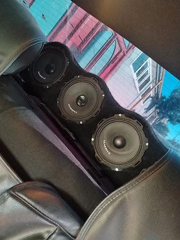 Elektronika: Avtomobil üçün tam audio sistem paketi - Arxa polkada 3 ədəd MASSIVE — 1