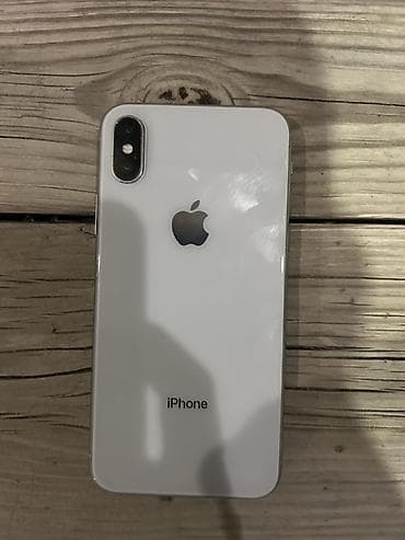 iphone se korpus: IPhone X, Gümüşü, Face ID — 1