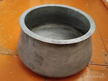 odun peç: Aş qazanı, rəng - Gümüşü, Alüminium — 5