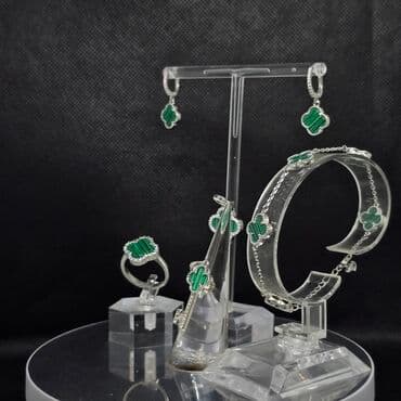 золотые комплекты с бриллиантами в баку: Серебро, 925 проба — 4