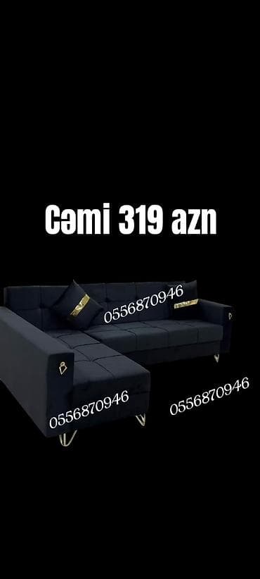 Künc divan, Qonaq otağı üçün, Parça, Bazalı, Açılan, Kitab