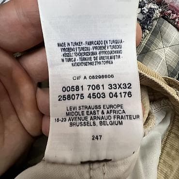 Игрушки: Levi’s 501 korduroy şalvar - Model: Levi Strauss & Co. 501 - — 9