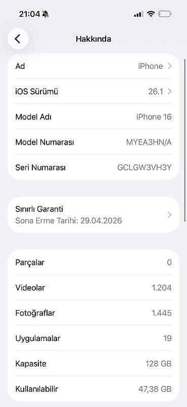 iphone 16 ikinci əl: IPhone 16, 128 GB, Barmaq izi — 3