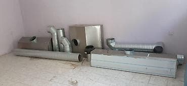 Оборудование для ресторанов, кафе: Havalandirma zontlari-3eded, torbasi, motoru ile birlikde 500 Azn. Tam — 1