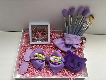yeni il hediyye paketleri: Zərif purple hədiyyə boxu 💜✨ Bənövşəyi rəngi sevənlərə özəl 😈 Box — 1