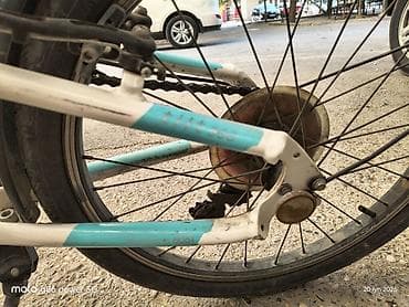 volta: BTWIN firma alüminium qatlanan velosiped. Portuqaliya istehsalıdır. 20 — 6