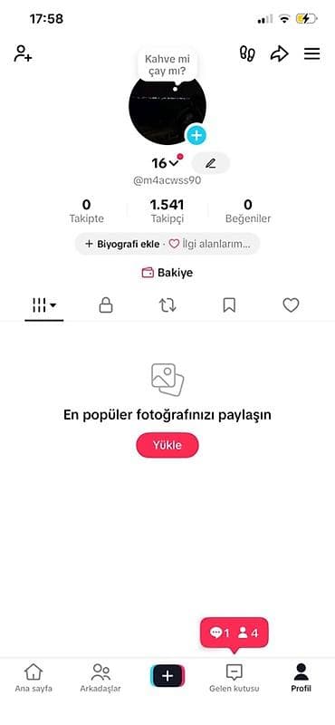 satıcı part time: TikTok hesabı satılır – @m4acwss90 - 🔥 1.5K takipçi | 16 səviyyədir — 1