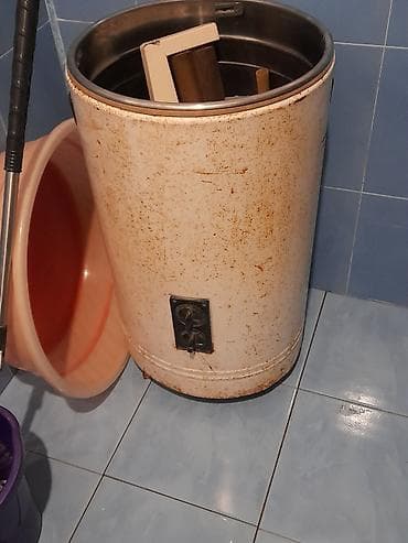 tava elektrik: Məişət üçün sovet tipli əl yuma maşını (mərkəzdənqaçma qarışdırıcılı) — 2