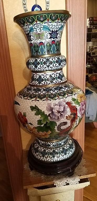 xrustal guldan: Kitayskaya vaza Cin vaza — 2