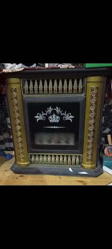 Kamin Peçi, yanacaq - Qaz