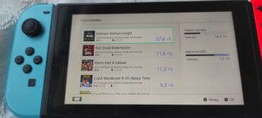 nintendo switch купить: Nintendo Switch (neon mavi/qırmızı Joy‑Con) Prasifka olunmuş Nintendo — 6