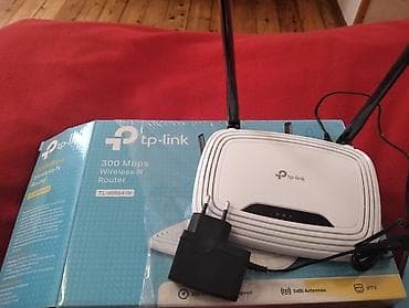 karella satilir: TP-Link TL-WR841N 300 Mbps WiFi Router (yaxşı vəziyyətdə) 1ay isdiyib — 2