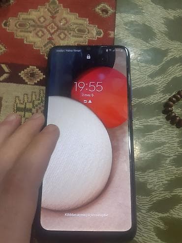 Samsung Galaxy A02 S, 32 GB, rəng - Mavi