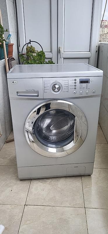 dispens: Paltaryuyan maşın LG, 5 kq, İşlənmiş, Avtomat, Qurutmasız — 2
