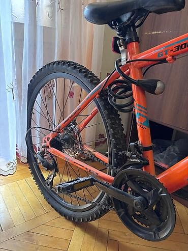 cube velo: GIMAKR GT-300 dağ velosipedi - Rəng: narıncı-mavi qrafika - Çərçivə — 6