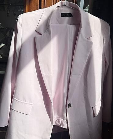 Мужская одежда: Massimo Dutti qadın blazer dest - Rəng: açıq pudra/solğun çəhrayı - — 1