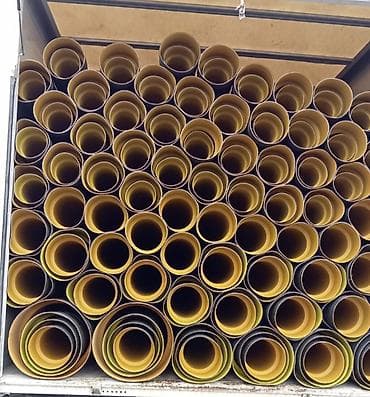 su boruları: Kanalizasiya borusu, Qofralı, Plastik, 100500 mm, Yeni — 5