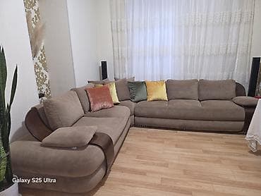 куплю угловой диван бу: Б/у, Угловой диван, Диван, Нераскладной — 3