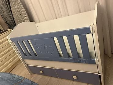 Beşiklər: Oğlan və qız üçün, Dördbucaq, Beşik, Dəstsiz, Matras ilə, Yellənmə mexanizmsiz — 3