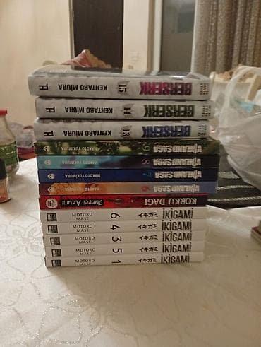 Manga kitabları paketi Dəst tərkibi: - Berserk – Kentaro Miura