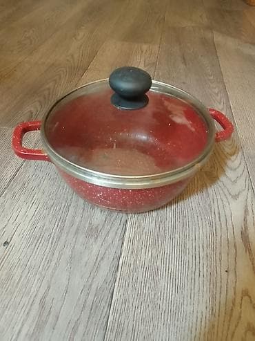 Tava-qazan: Qazan, rəng - Qara, Alüminium — 5