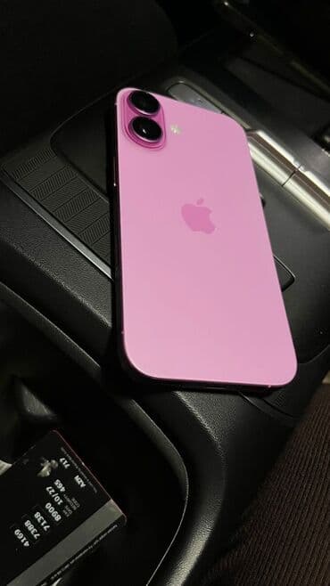 IPhone 16, 128 GB, Çəhrayı, Face ID